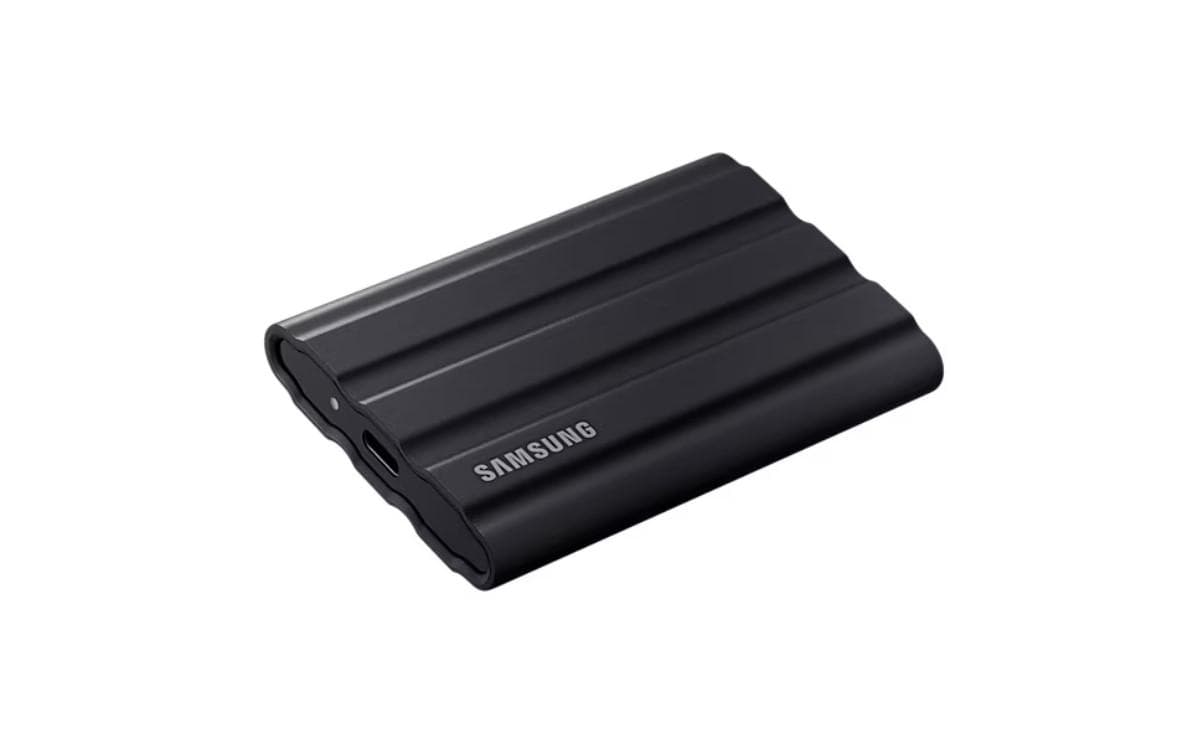 SSD Extern Samsung 2.5" 4TB T7 USB3.2 1050Mb/sec Shield Black — miniatură