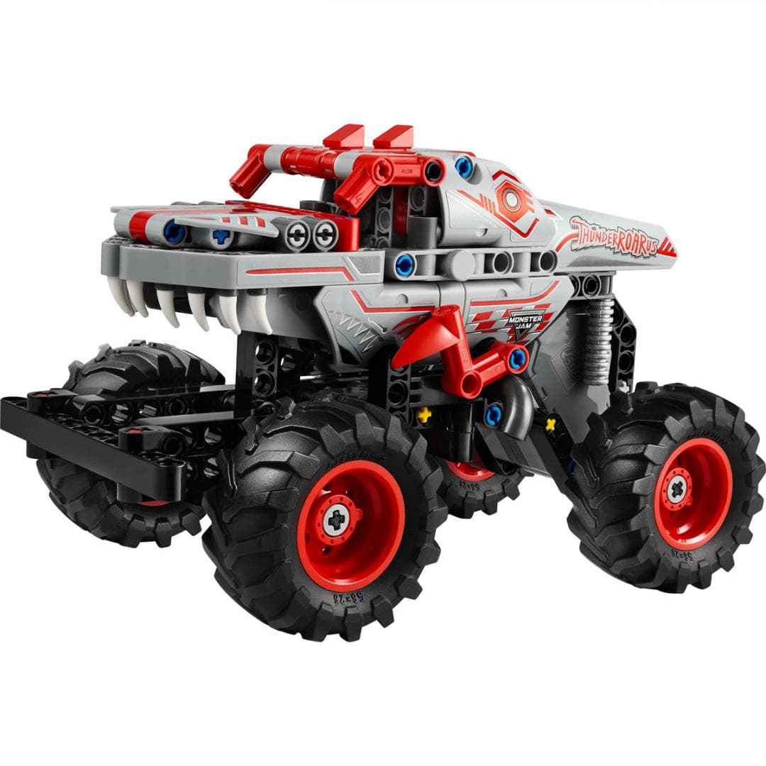 MONSTER JAM THUNDERROARUS PULL-BACK, LEGO 42200 — miniatură