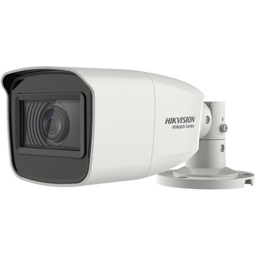 Camera de supraveghere Hikvision Turbo HD Bullet HWT-B323-Z; 2MP; seria HiWatch; 2MP CMOS Sensor, 70m IR, EXIR Bullet, ICR, 0.005 Lux/F1.2, 12 VDC, Smart IR, True WDR, 3D DNR, OSD Menu, IP66, 2.7-13.5mm Vari Focal Lens,Auto focus, Support HD-TVI/AHD/CVI/CVBS video output;