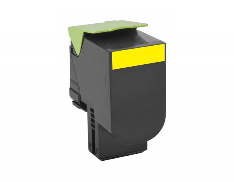 Toner Lexmark 80C2XYE, Yellow