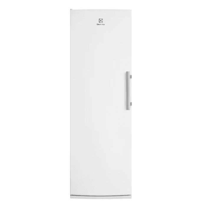 CONGELATOR ELECTROLUX LUT5NE26W, Capacitate totala 276 litri; Dimensiuni HxLxA : 186x60x64 cm; 7 rafturi; Usa reversibila; Nivel de zgomot 40 db; Clasa eficienta energetica E; Alb