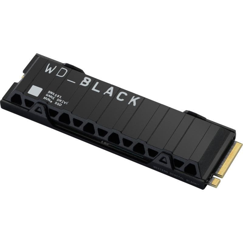 SSD intern Western Digital Black SN850X Heatsink, 1 TB, PCI Express 4.0 x4, NVMe, M.2 — miniatură