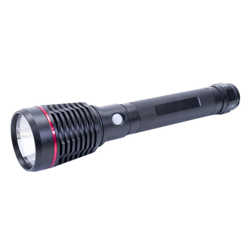 Lanterna PNI Adventure F420 din aluminiu cu led 1000lm pana la 420m, cu 2 acumulatori inclusi, 8000 mAh tip 26650, functioneaza 10 ore continuu, incarcare micro USB, Dimensiuni: 253 x 55 x 55 mm. — miniatură