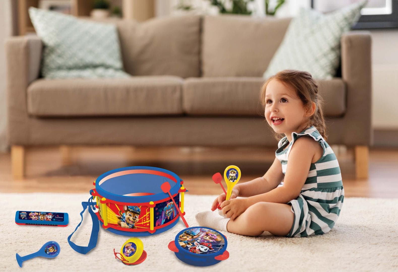 SET MUZICAL CU 7 PIESE, PAW PATROL — miniatură