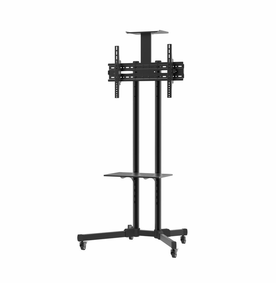 Stand TV Mobil Serioux TV109, Reglabil, 32-70'', VESA 600x400mm, suporta pana la 50kg, negru — miniatură