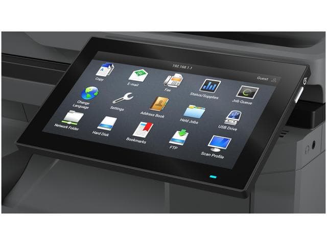 Multifunctional laser Lexmark CX635adwe, format A4, Color, Duplex, USB + LAN + Wi-Fi — miniatură
