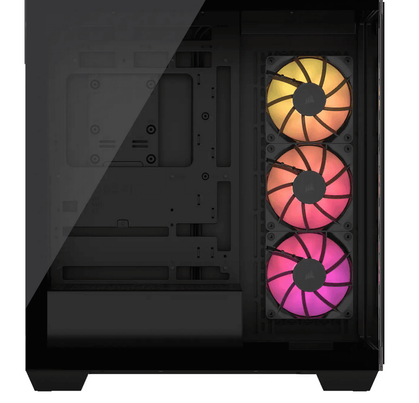 Carcasa CORSAIR 3500X ARGB, Mid Tower, Black — miniatură