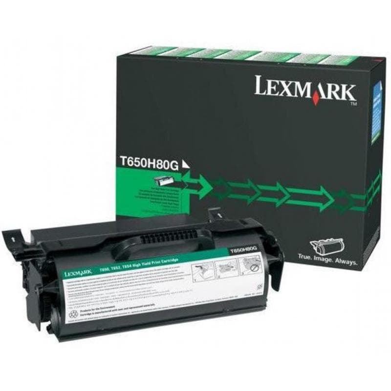 Toner Lexmark T650H80G, Black