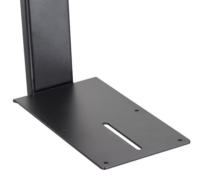Stand mobil dublu B-Tech 56-65" 2m, negru — miniatură