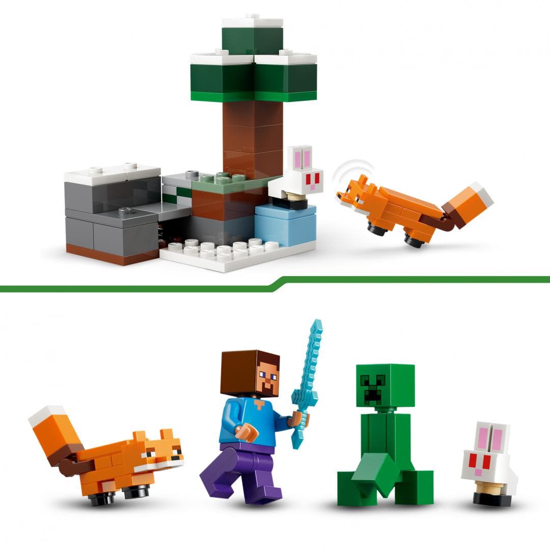 AVENTURA DIN TAIGA A LUI STEVE LEGO21583 — miniatură