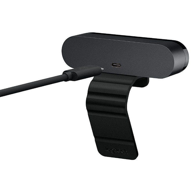 Camera Web Logitech Brio 4K, rezolutie video 4K, USB-A, Negru — miniatură