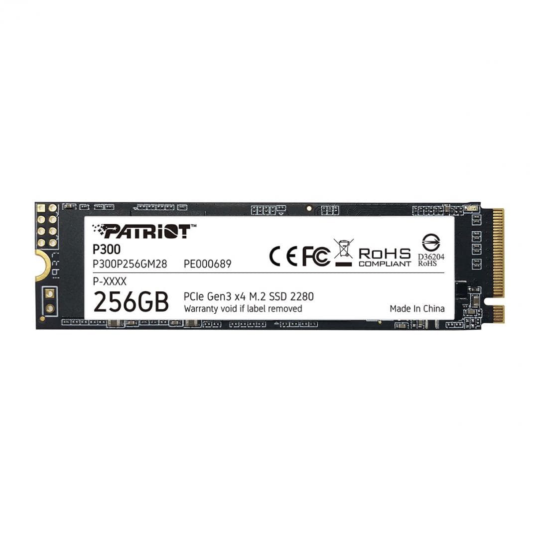 SSD intern Patriot P300, 256 GB, PCI Express 3.0 x4, NVMe, M.2