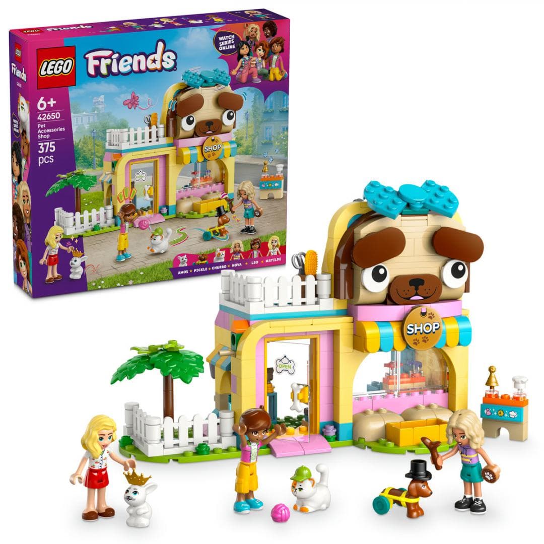MAGAZIN DE ACCESORII PENTRU ANIMALE COMPANIE, LEGO 42650