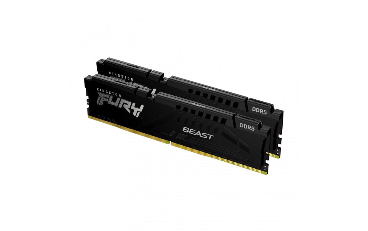 Memorie RAM Kingston FURY Beast, 64GB DDR5, 5200MHz, CL36 — miniatură