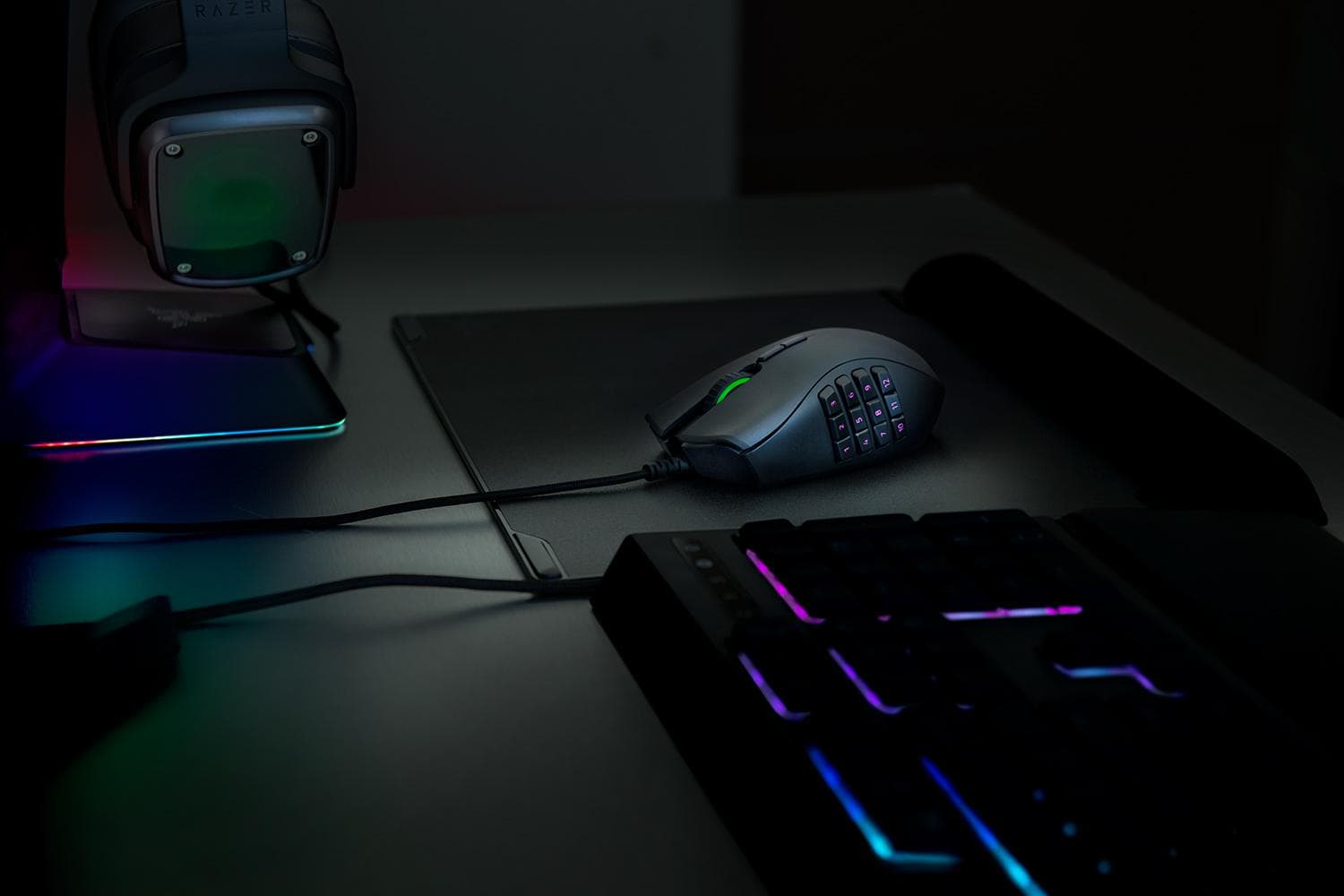 Mouse Gaming Razer Naga Trinity, 16000 dpi, Multicolor — miniatură