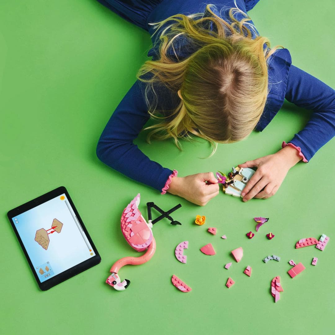 ANIMALE SALBATICE: FLAMINGO ROZ, LEGO 31170 — miniatură