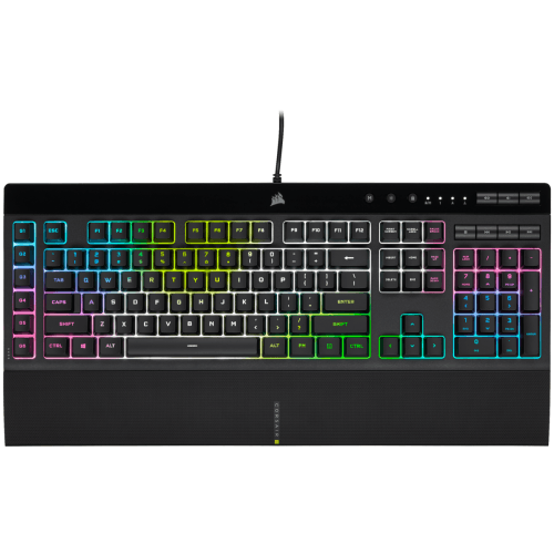 Tastatura Mecanica Gaming CORSAIR K55 RGB PRO XT, RGB, USB, Negru