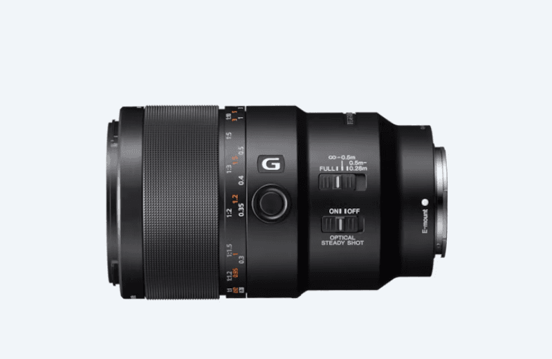 Obiectiv SONY SEL90M28G Macro OSS G 90mm, F2.8-22, Montura Sony E — miniatură