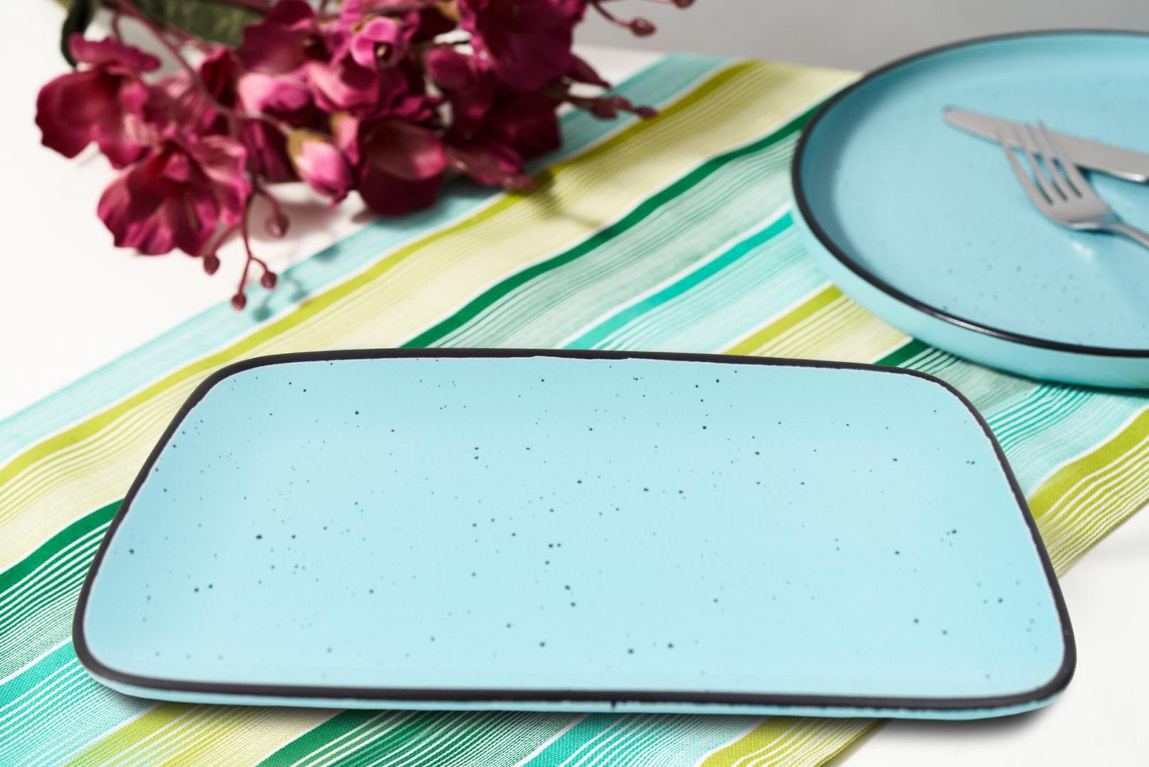 PLATOU CERAMICA 32x20 CM, ELECTRA,ART OF DINING BY HEINNER — miniatură