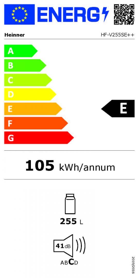 FRIGIDER HEINNER HF-V255SE++ — miniatură