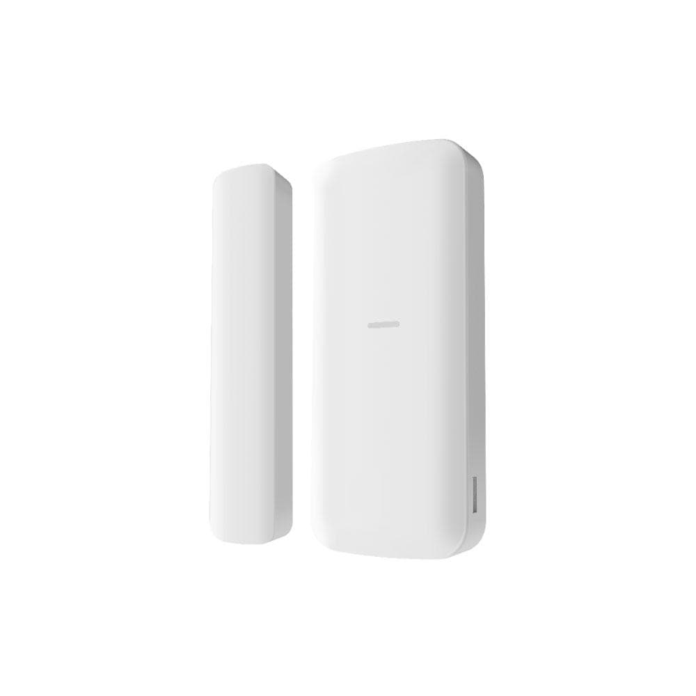 Contact magnetic wireless AXPRO Hikvision DS-PDMCS-EG2-WE, frecventa operare: 868 MHz, transmisie: Tri-X Wireless, criptare: AES-128, distanta comunicare: 1200 m in camp deschis, metoda de detectie: deschidere contact, SSI(Signal Strength Indicators), Environment Temperature Indication, indicator