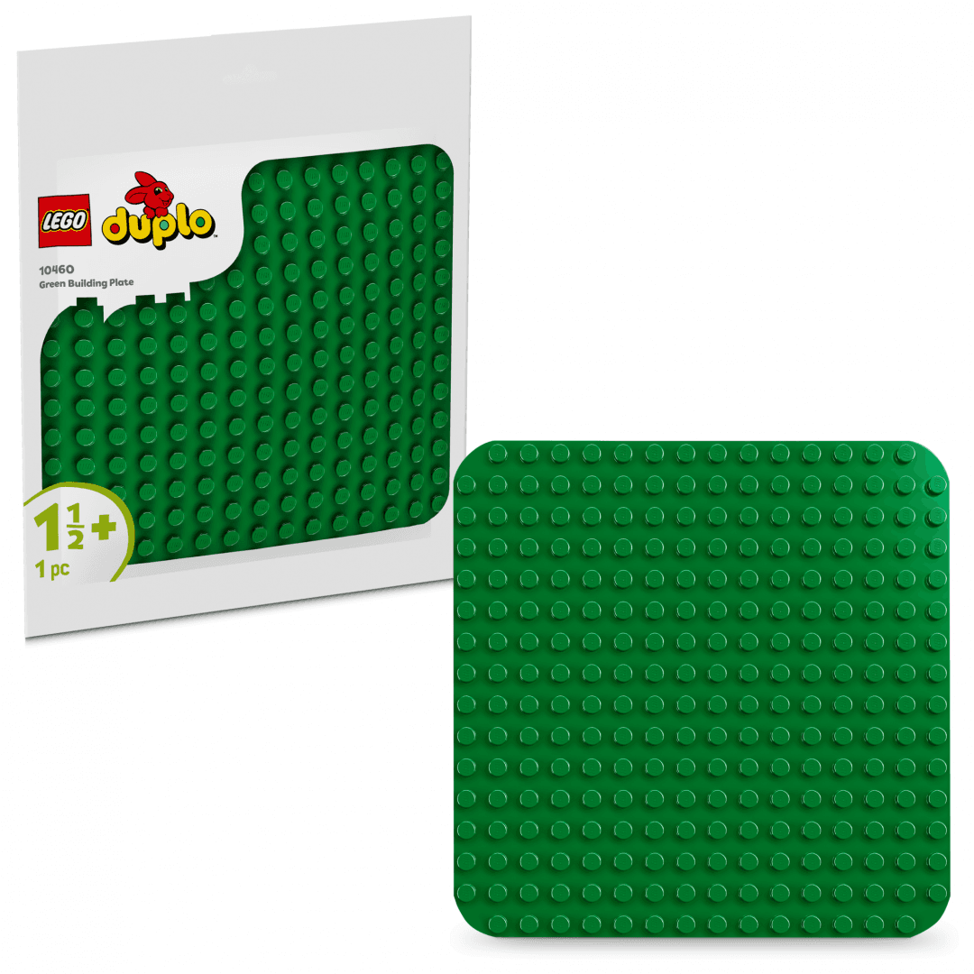 PLACA DE CONSTRUCTIE VERDE LEGO10460 — miniatură