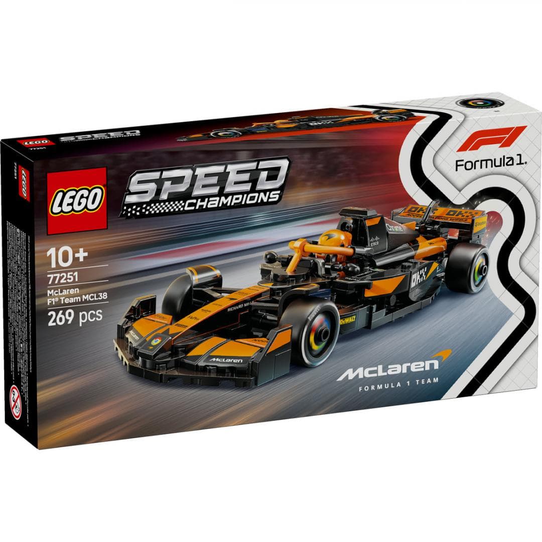 MASINA DE CURSE MCLAREN F1, TEAM MCL38, LEGO 77251 — miniatură