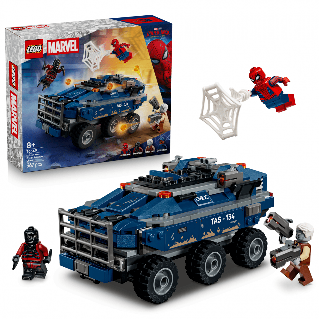 URMARIRE CU OMUL PAIANJEN LEGO76349