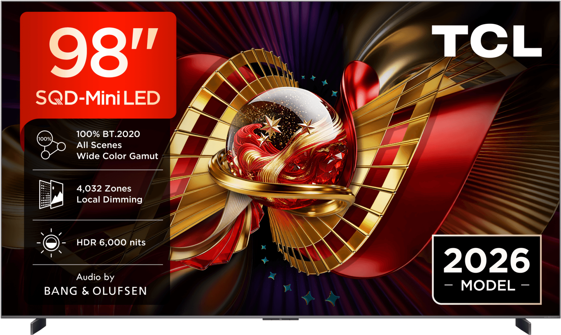 Televizor MiniLed 98C8L, 248 cm, Smart Google TV, 4K, Sunet Bang & Olufsen