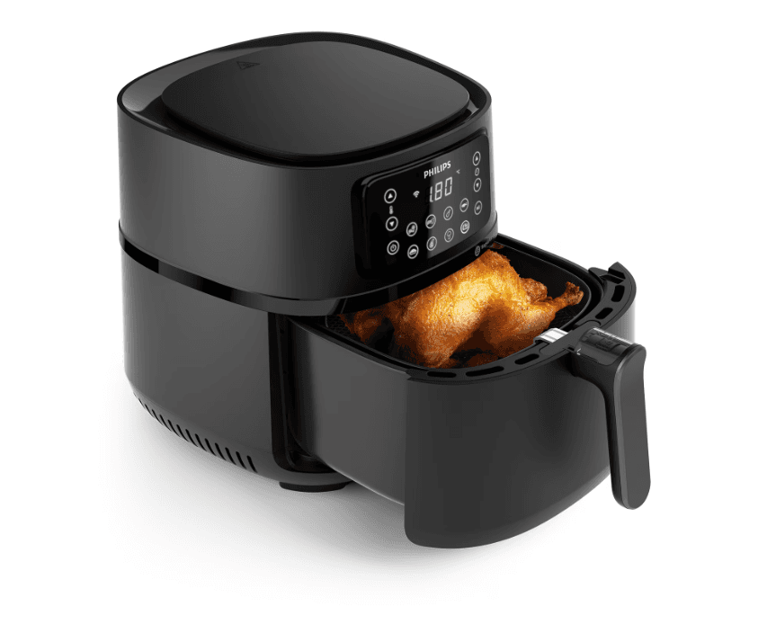 Friteuza cu aer cald Philips HD9285/93 seria 5000 XXL conectat, 16 in 1 functii de gatit, 7.2 l (1.4 kg), Tehnologie Rapid Air, Conectat la aplicatia HomeID, Controlul timpului: Pana la 60 de minute — miniatură