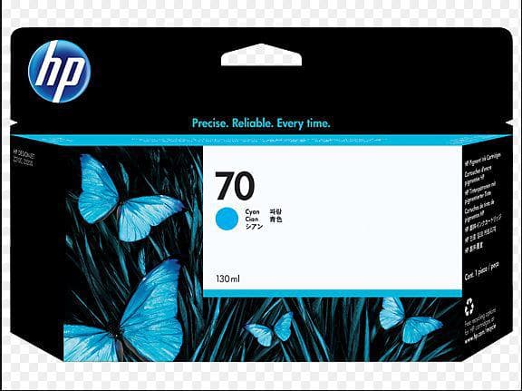 Cartus HP 70, Cyan