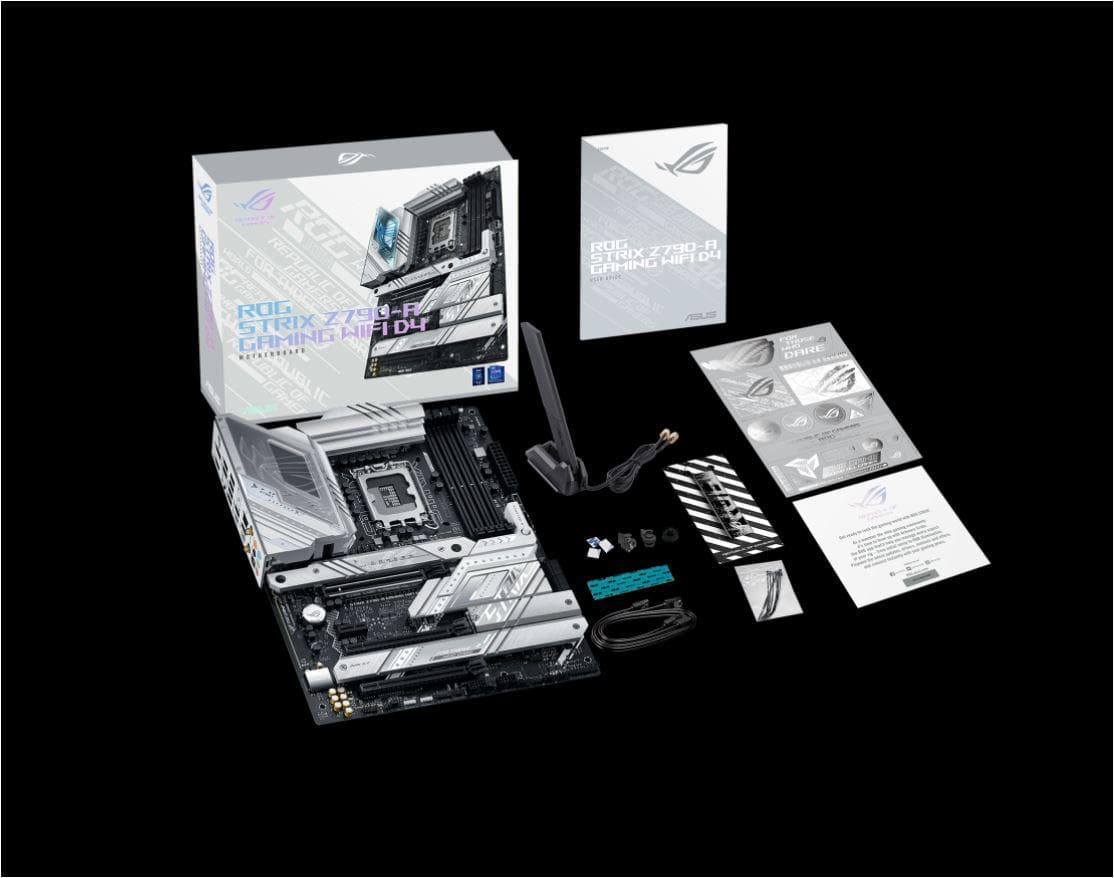 Placa de baza ASUS ROG STRIX Z790-A GAMING WIFI D4, Socket 1700, DDR4, ATX — miniatură