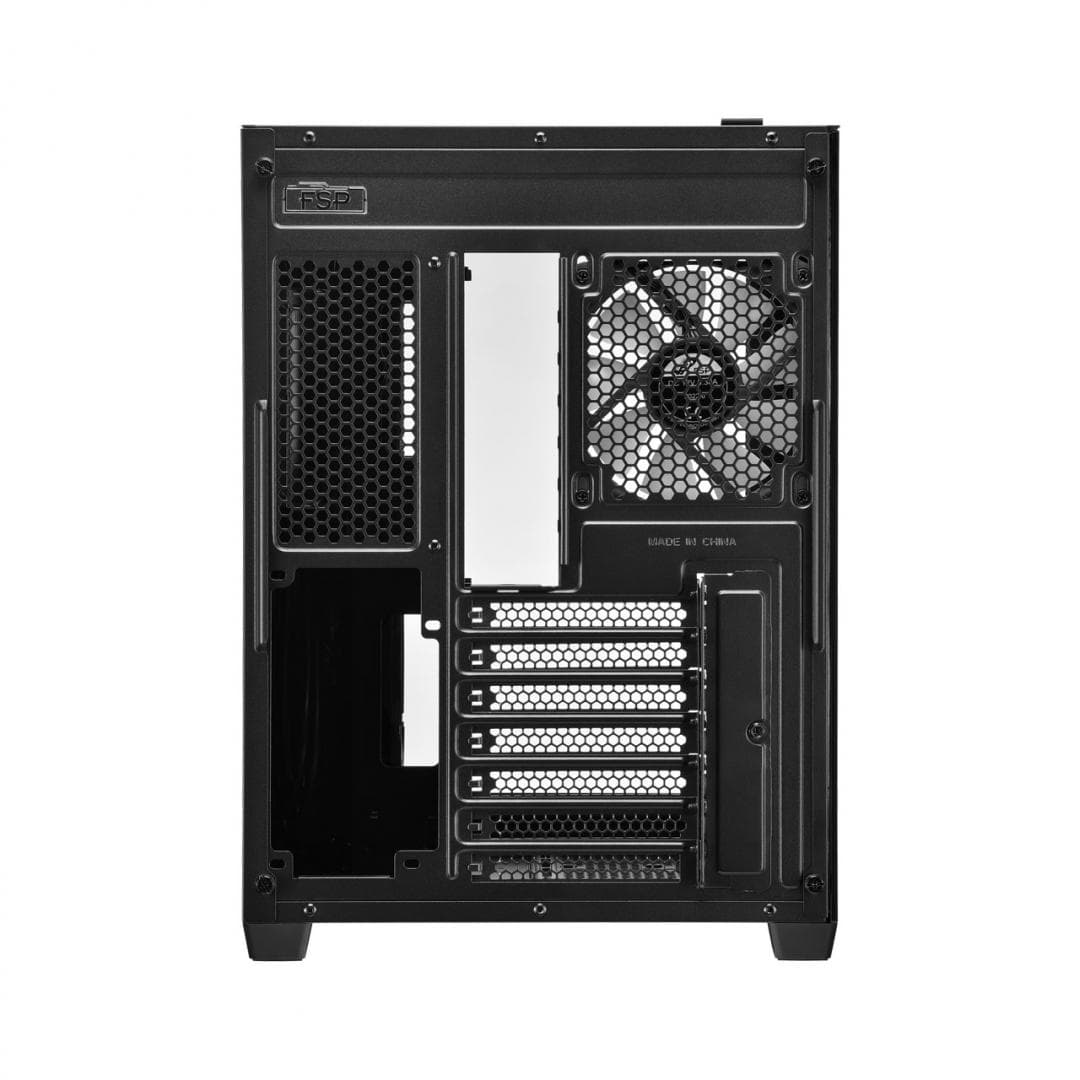 Carcasa FORTRON CMT380, RGB, Mid Tower, Black — miniatură