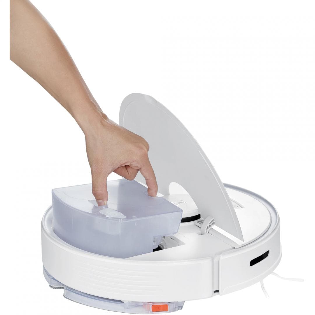 Robot de aspirare Roborock Q7Max, Aspirator&Mop, LiDAR, 4200 Pa, 58W, 4 senzori, 4 harti, Mapare 3D, 5200mAh, Recunoastere automata a camerei, Recipient praf: 470ml, Recipient apa 350ml, Zone no-go si no-mop, 30 moduri de setare a volumului de apa, Alb — miniatură