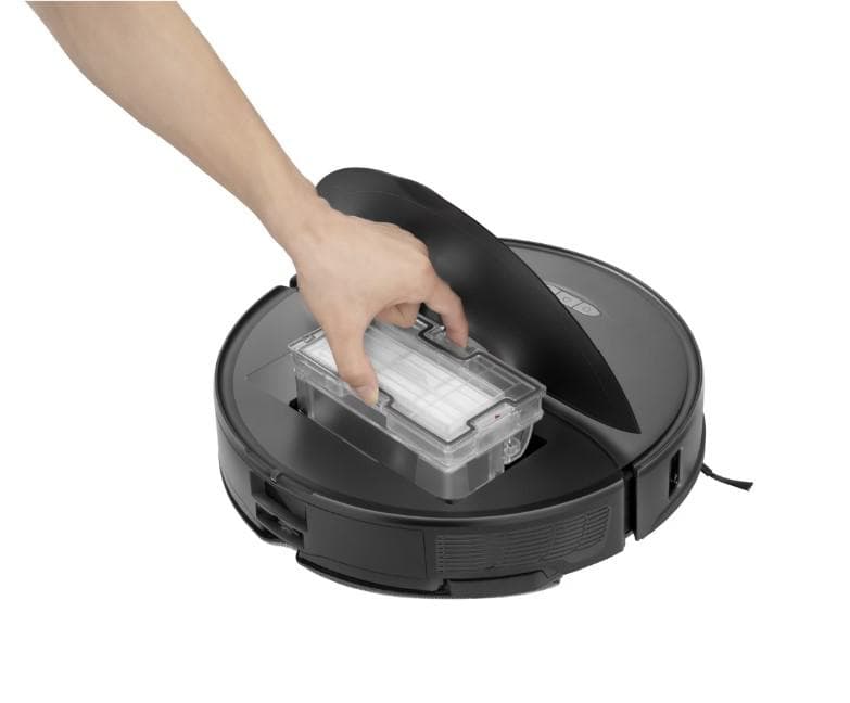 Robot de Aspirare Roborock S8 Ultra Pro, S8PU52-00, aspirator si mop, 5200 mAh, 6000Pa, recipient praf 750 ml, 4 senzori, 4 harti, 50 W, 180 min autonomie, negru — miniatură