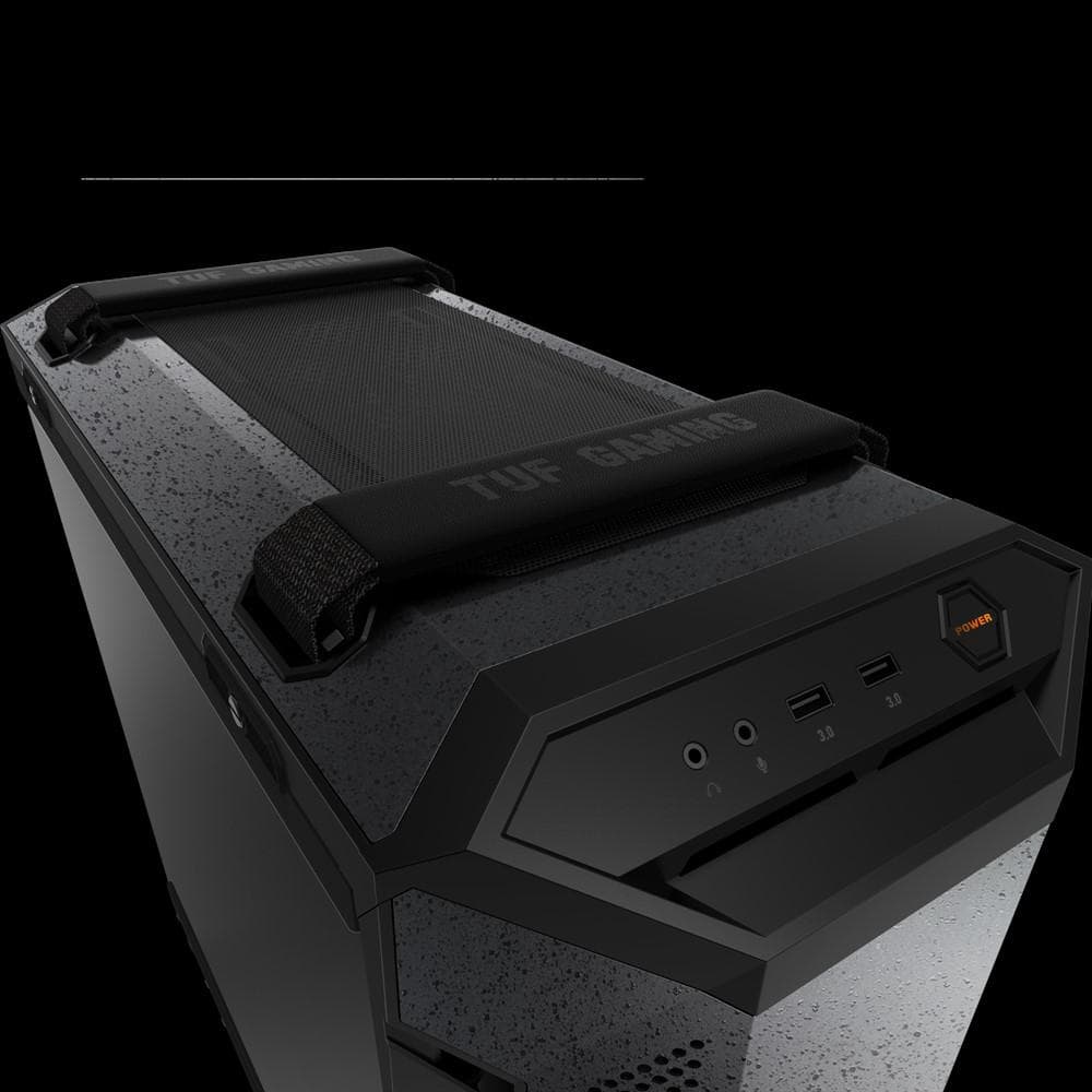 Carcasa ASUS TUF Gaming GT501, RGB, Mid Tower, Black — miniatură