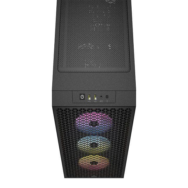 Carcasa CORSAIR 3000D RGB, RGB, Mid Tower, Black — miniatură
