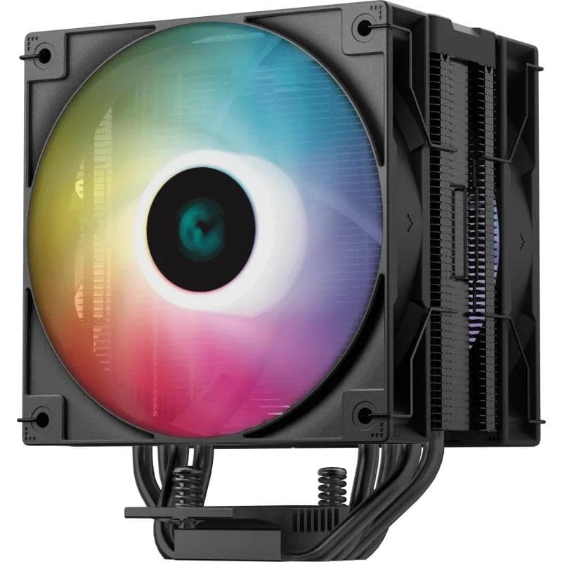 Cooler Procesor DeepCool AG400 Digital Plus, Aer, 12 cm, 2 ventilatoare, aRGB — miniatură