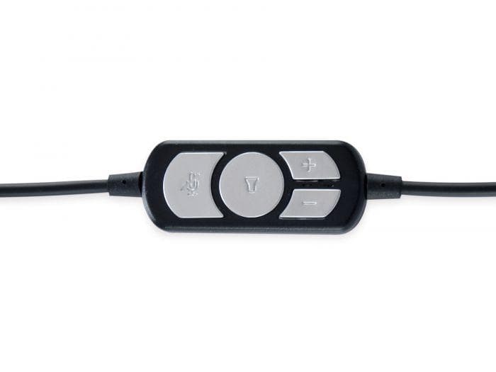 Casti Head-band Conceptronic POLONA, Wired, Negru — miniatură