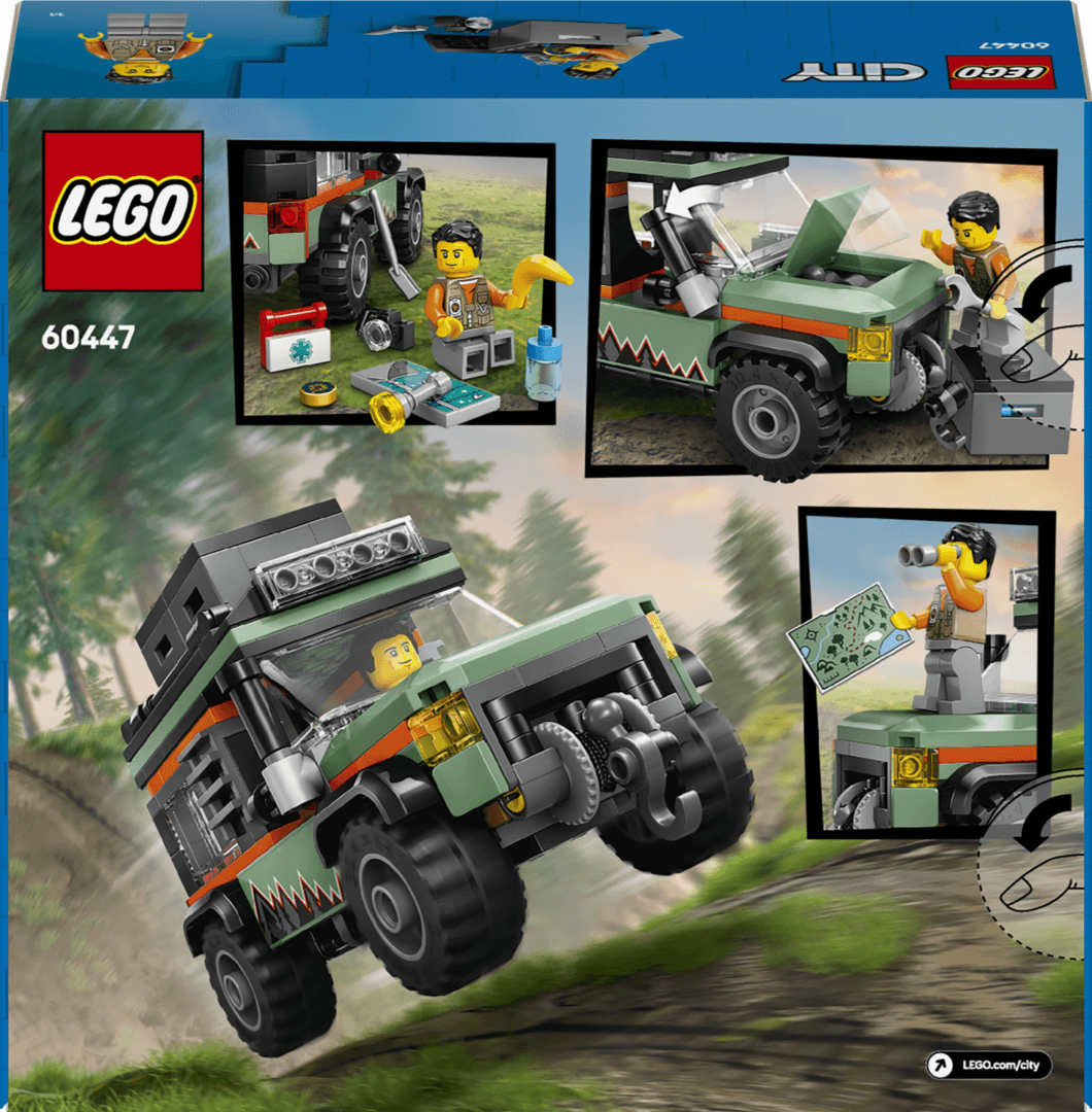 CAMIONETA 4X4 OFF-ROAD, LEGO60447 — miniatură