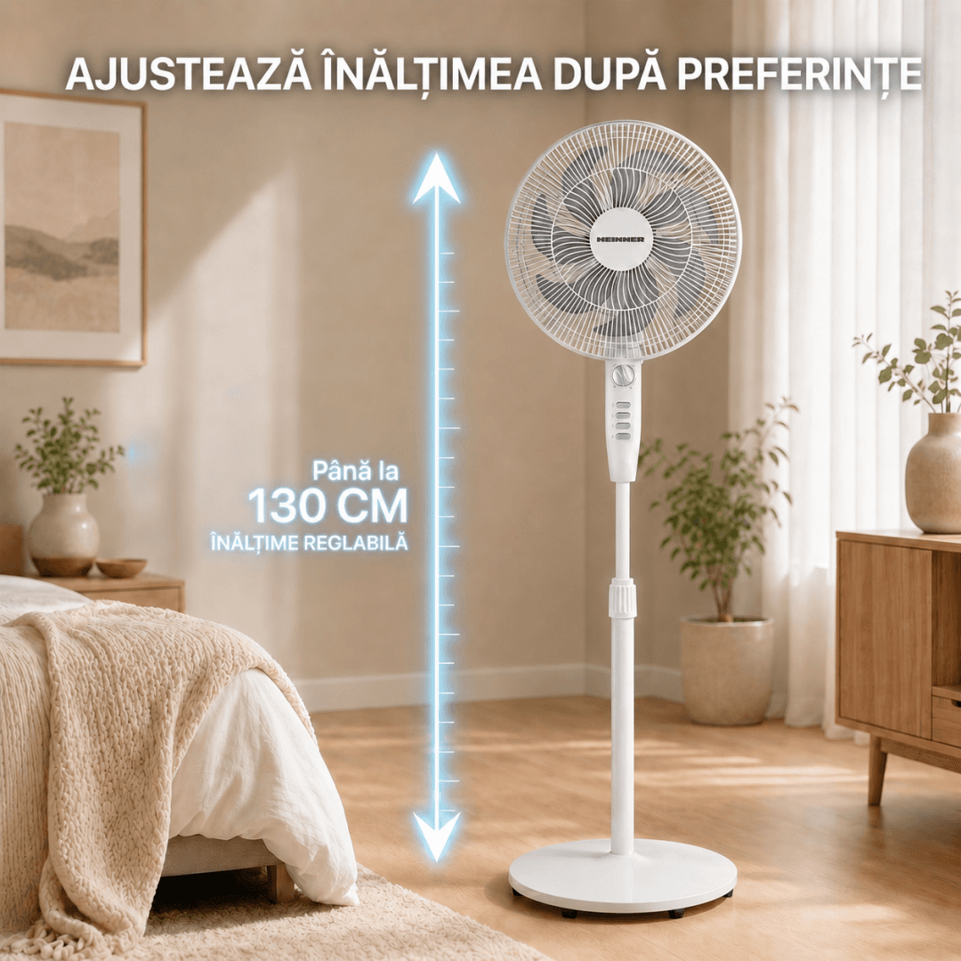 VENTILATOR CU PICIOR HEINNER HSF-M750MWH — miniatură