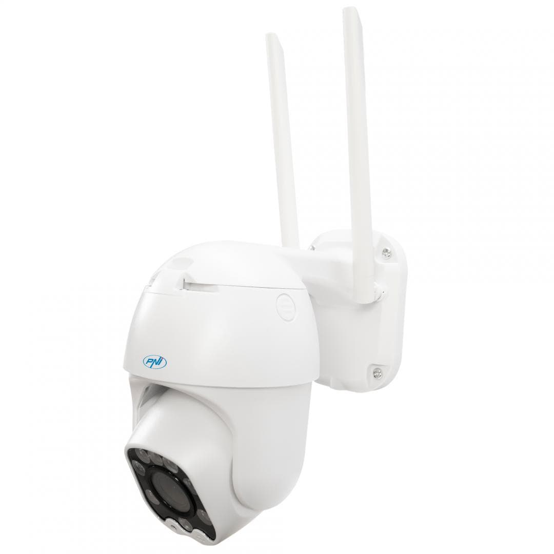 Camera supraveghere video PNI IP60 live PTZ cu panou solar, 2MP, GSM 4G, slot SIM zoom optic 5X, Senzor imagine: CMOS F23, lENTILA: Varifocala 2.8-12mm, Compresie video: h.265, 30fps, 1080P, RJ45, 10/100 Mbps, ir: 50m, MicroSD maxim 128GB (cardul nu este inclus), IP66, Dimensiuni panou: 355 x 530 x — miniatură