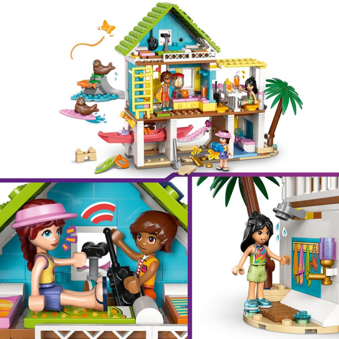 CASA PE PLAJA CU FOCI LEGO42699 — miniatură