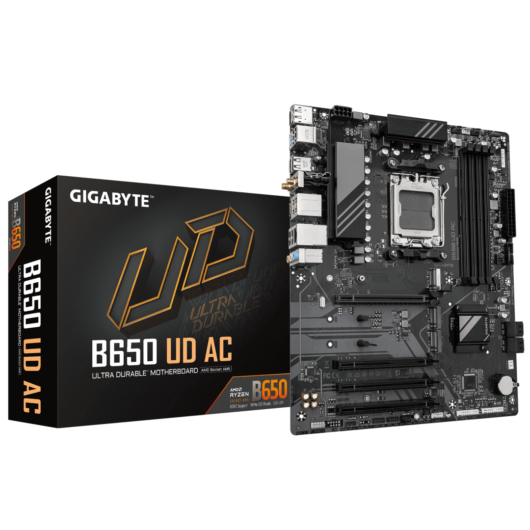 Placa de baza Gigabyte B650 UD AC, Socket AM5, DDR5, ATX