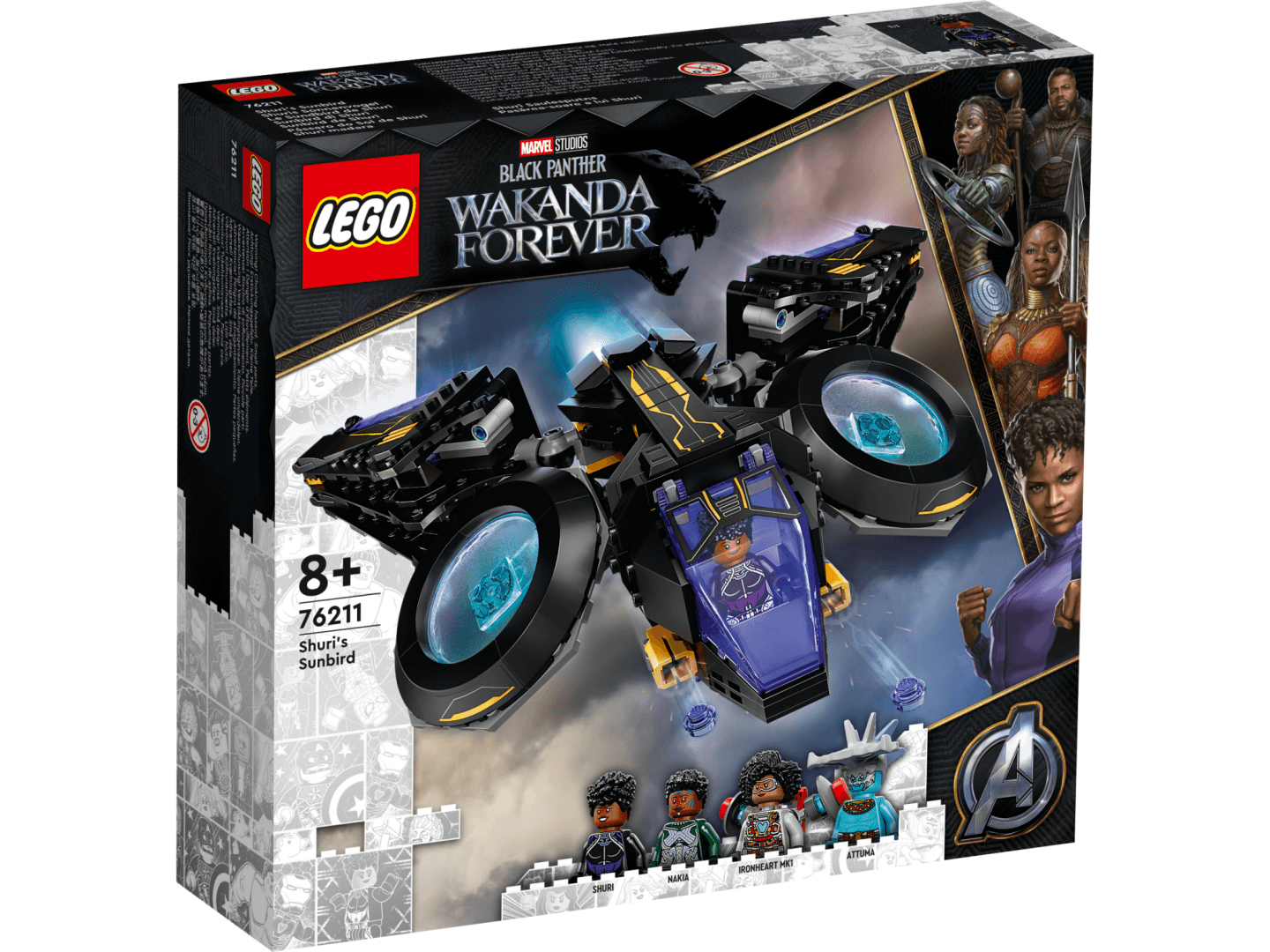 SUPER HEROES -NAVA SUNBIRD, 76211 LEGO — miniatură