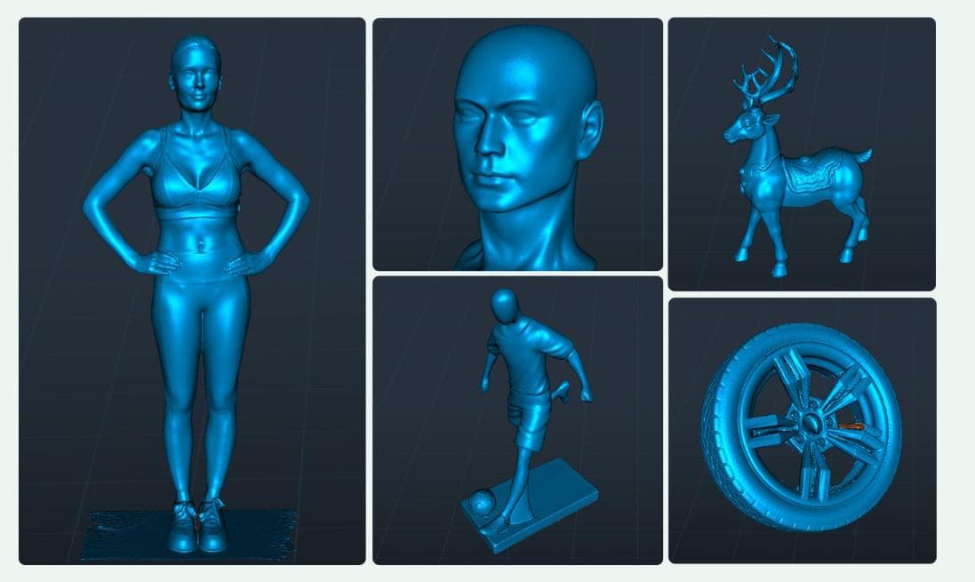 CREALITY 3D SCANNER CR-SCAN FERRET SE, Distanta lucru: 150-700mm, Raza single capture: 560x820x700mm, Precizie: 0.1mm, Viteza scanare: 30fps, Interfata: USB3.0 Type-C, Dimensiuni minime scanare: 150mm×150mm×150mm, Rezolutie 3D: 0.16mm, Greutate Produs: 105g, dimensiuni produs: 120*30* 26mm, Windows — miniatură