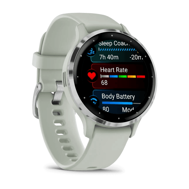 Ceas Garmin Venu 3S Sage Grey/Slate — miniatură