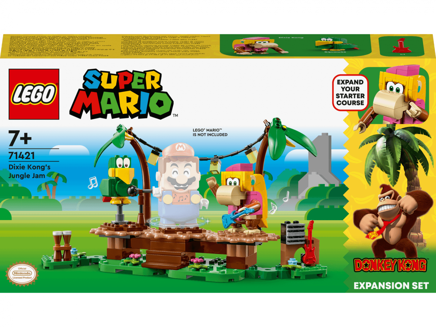 CONCERTUL DIXIE KONG IN JUNGLA,LEGO71421 — miniatură