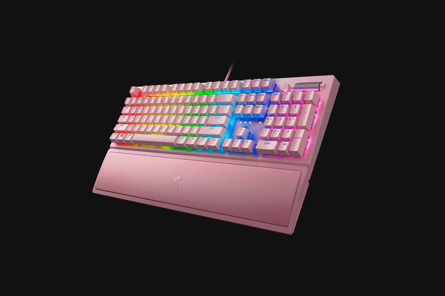 Tastatura Mecanica Gaming Razer BlackWidow V3, RGB, USB, roz