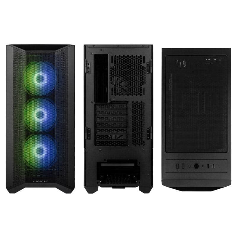 Carcasa LIAN LI LANCOOL II MESH RGB, RGB, Mid Tower, Black — miniatură